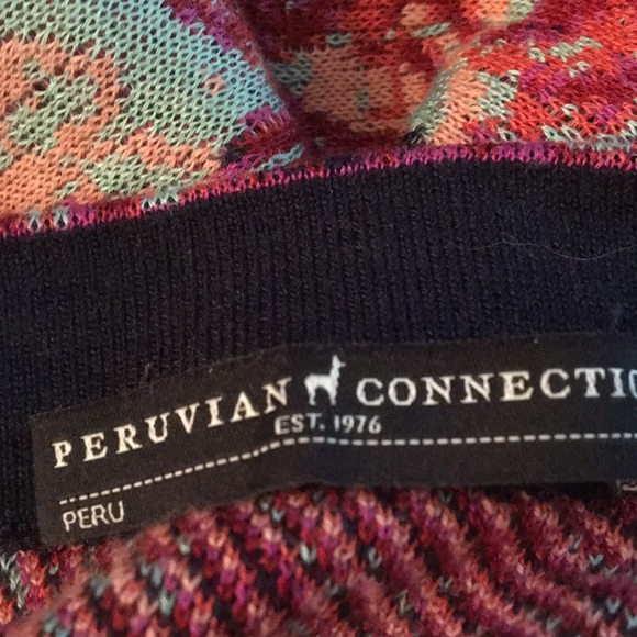 Peruvian  connection like new beautifully made floral print skirt size S - Picture 3 of 4